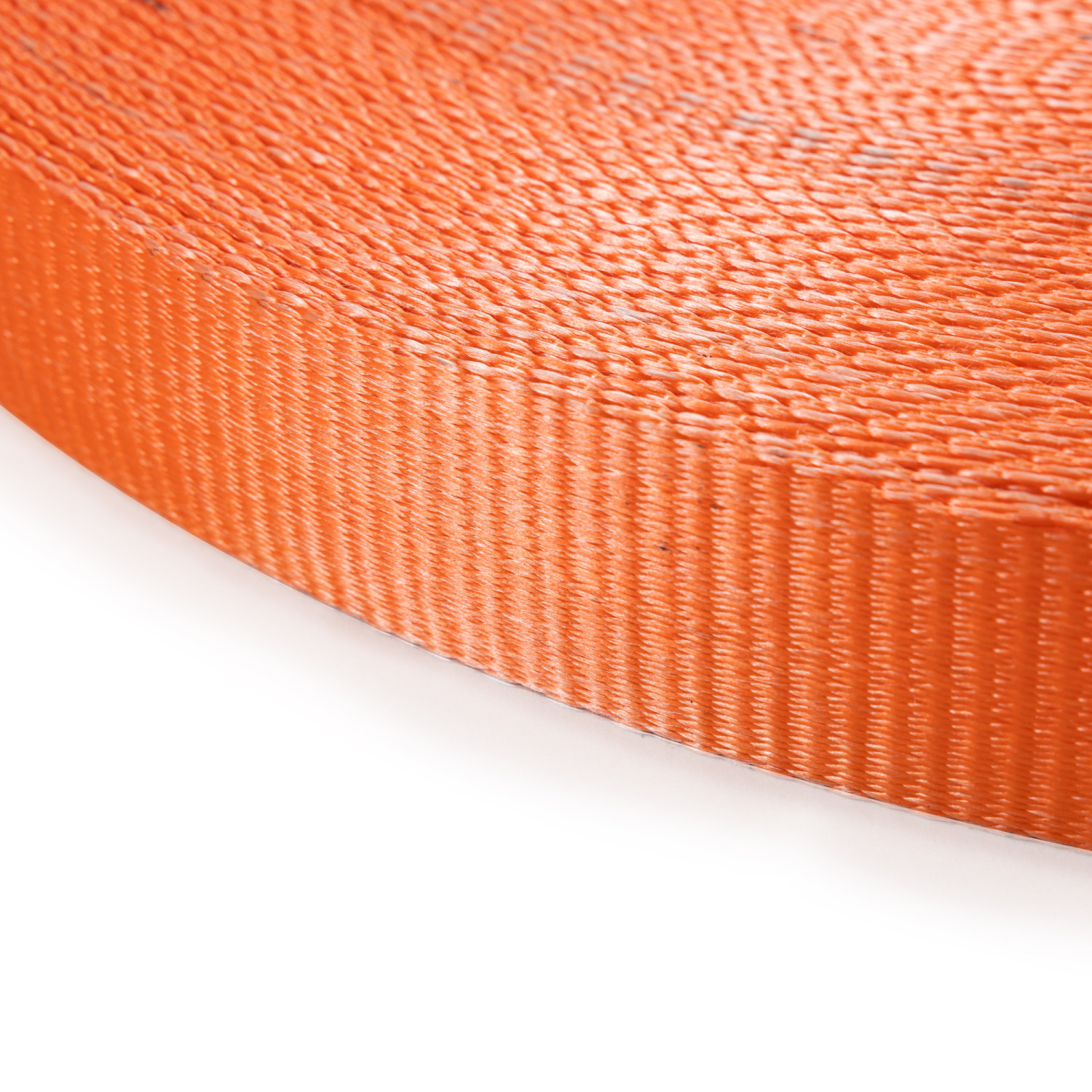1 5/8" x 328' Woven Cord Lashing, 5000 DAN/ 11000 lbs. Break Strength, AAR Approved, Orange 5